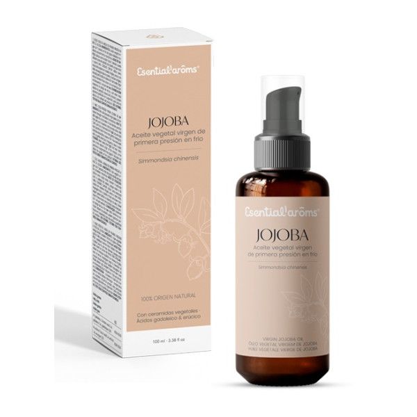Aceite Vegetal Virgen de Jojoba, 100 ml - Esential Aroms