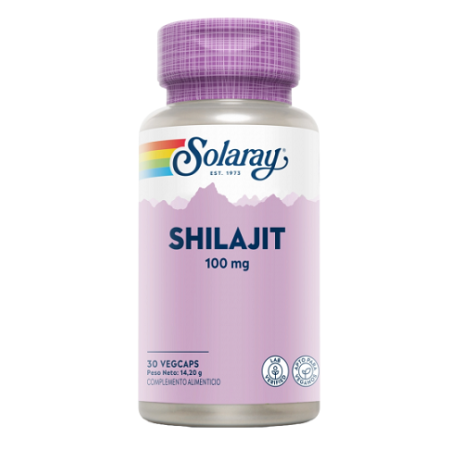 Shilajit, 100 mg, 30 cápsulas vegetales - Solaray