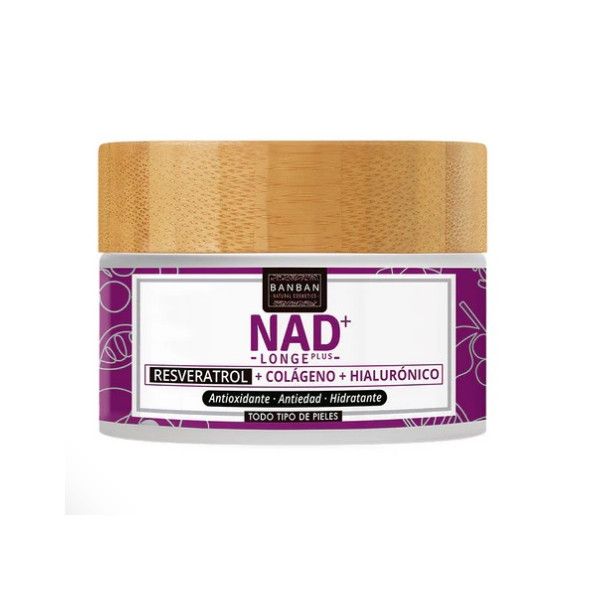 Crema Facial NAD+ y Resveratrol, 50 ml - Banban