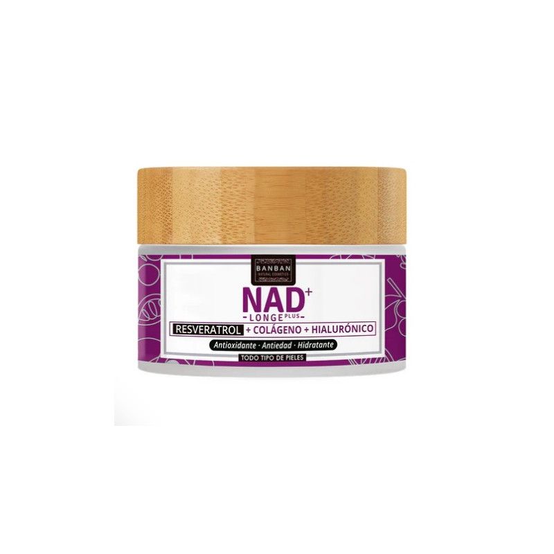 Crema Facial NAD+ y Resveratrol, 50 ml - Banban