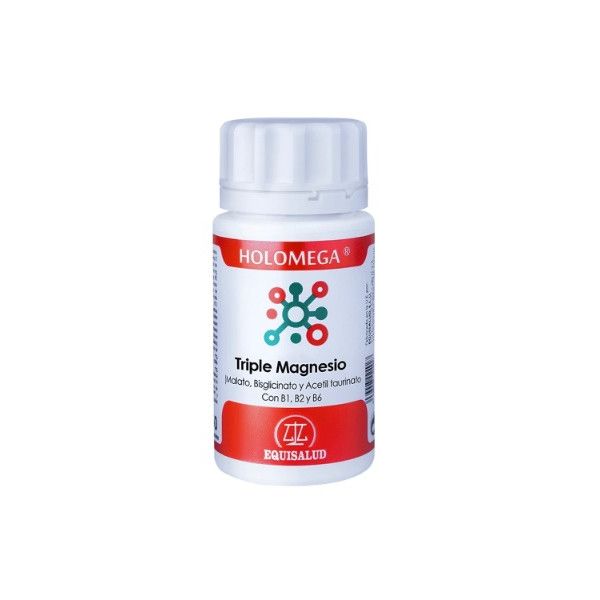Holomega Triple Magnesio, 50 o 180 cápsulas - Equisalud
