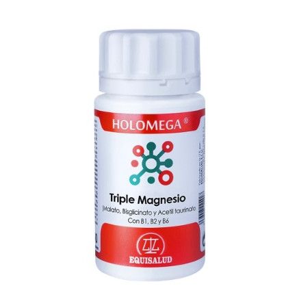 Holomega Triple Magnesio, 50 o 180 cápsulas - Equisalud