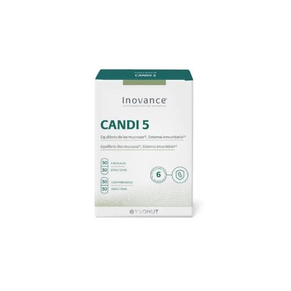 Candi 5, 30 comprimidos + 30 cápsulas - Ysonut