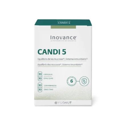 Candi 5, 30 comprimidos + 30 cápsulas - Ysonut