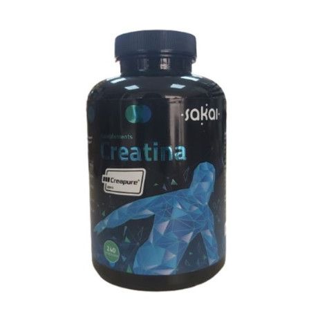 Creatina Creapure 1000 mg, 240 comprimidos - Sakai
