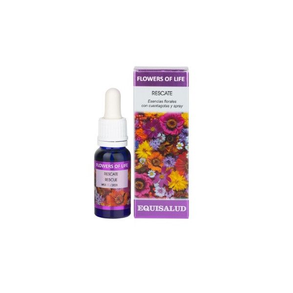 Flowers of Life Rescate, 15 ml - Equisalud
