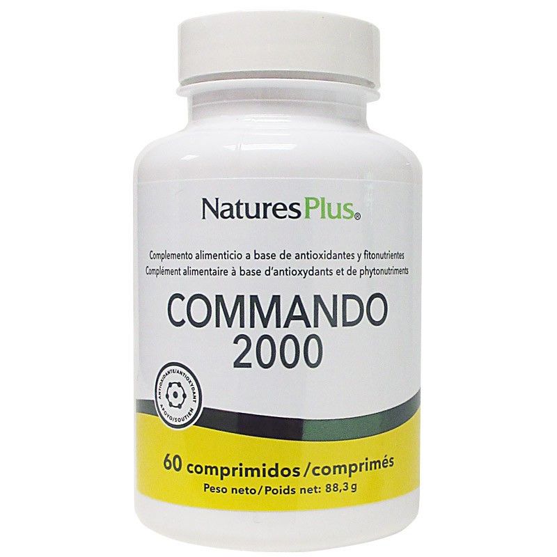 Commando 2000, 60 comprimidos - Natures Plus