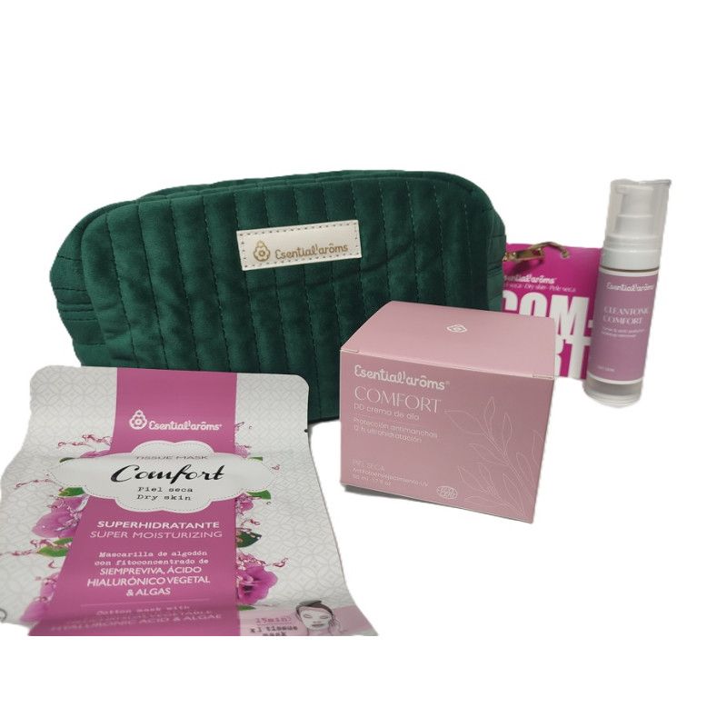 Pack Neceser Crema Comfort Pieles Secas - Esential Aroms