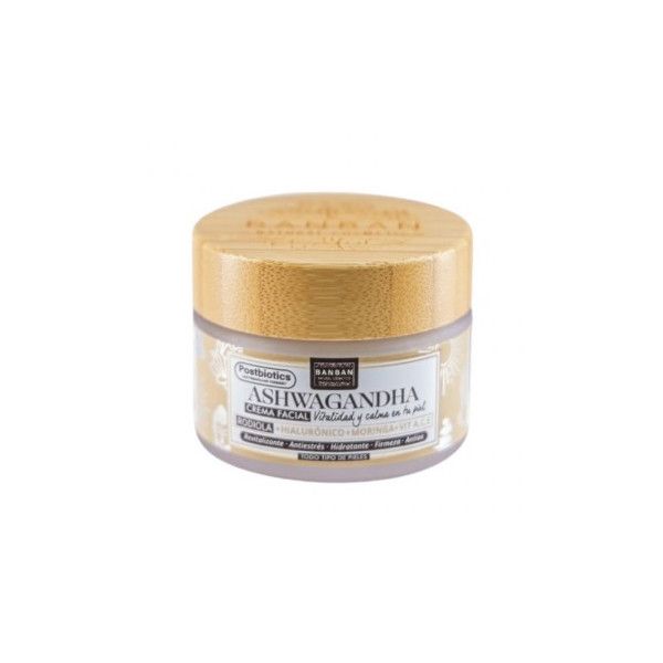 Crema Facial Ashwagandha Bio, 50 ml - Banban