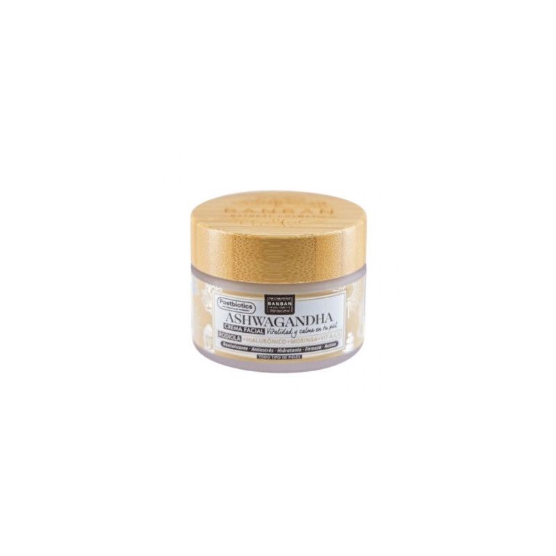 Crema Facial Ashwagandha Bio, 50 ml - Banban