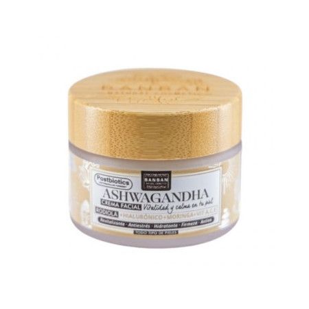Crema Facial Ashwagandha Bio, 50 ml - Banban