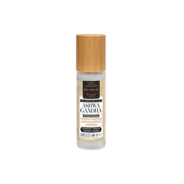 Contorno de Ojos Ashwagandha Bio, 15 ml Roll-on - Banban
