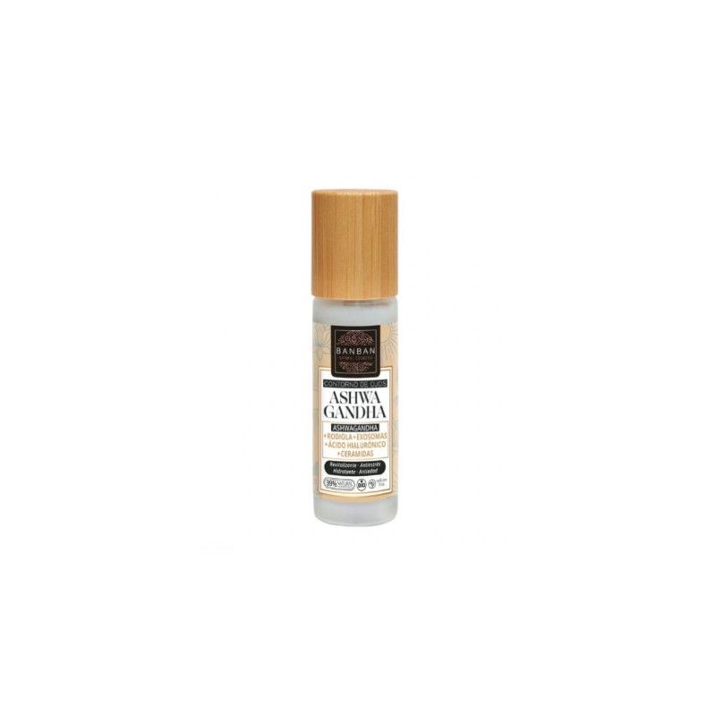 Contorno de Ojos Ashwagandha Bio, 15 ml Roll-on - Banban