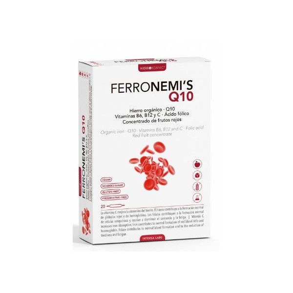 Ferronemin's Q10 Bipole, 20 ampollas - Intersa