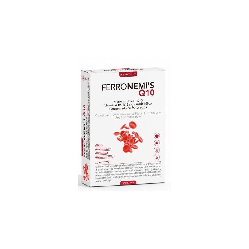 Ferronemin's Q10 Bipole, 20 ampollas - Intersa