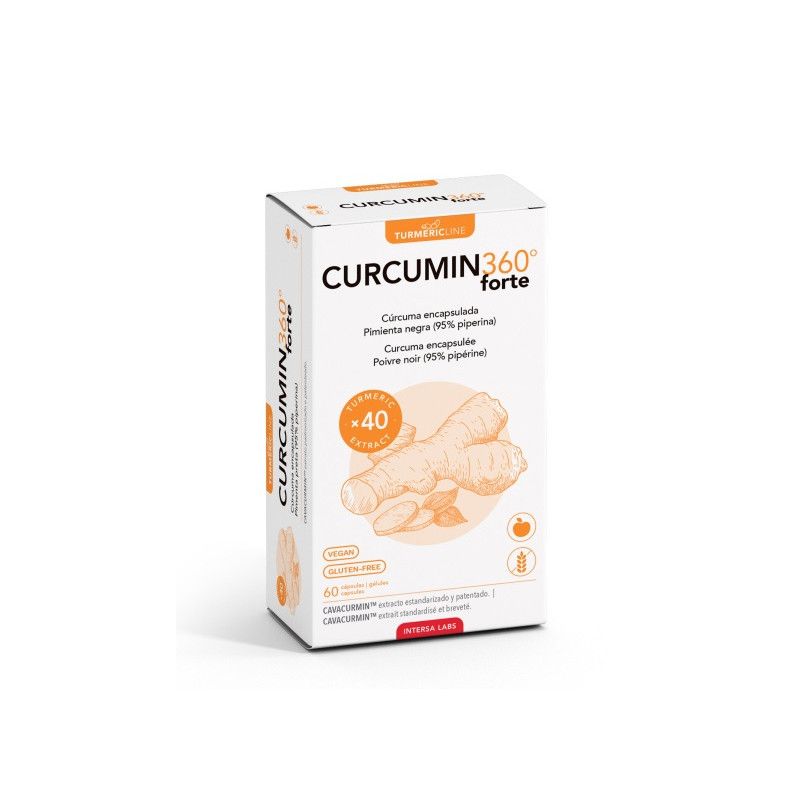 Curcumin Forte 360º, 60 cápsulas - Intersa