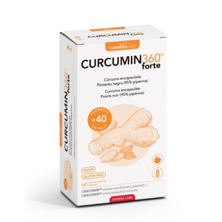 Curcumin Forte 360º, 60 cápsulas - Intersa