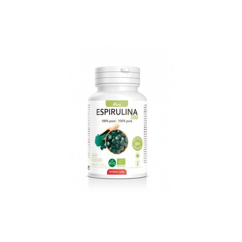 Espirulina 500, 180 comprimidos - Intersa