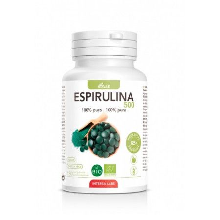 Espirulina 500, 180 comprimidos - Intersa