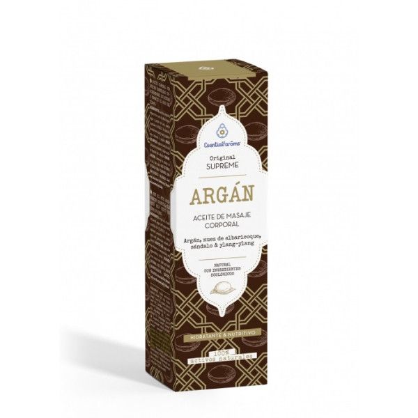 Aceite de Masaje Corporal con Argán, 100 ml - Esential Aroms