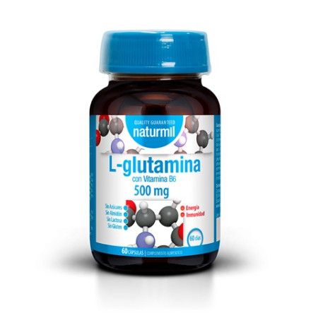 l-glutamina comprimidos naturmil -dietmed