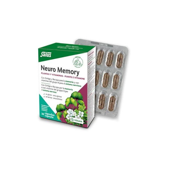 Neuro Memory, 30 cápsulas - Salus
