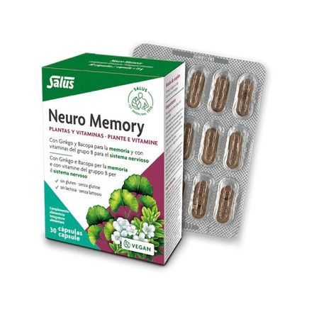 Neuro Memory, 30 cápsulas - Salus