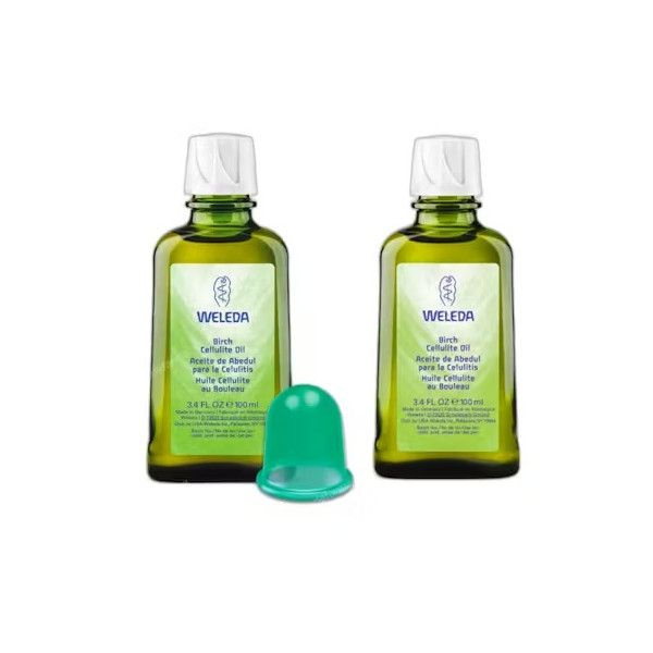 Pack Aceite Anticelulítico (2 Aceite Abedul + Regalo CeluliCup) - Weleda