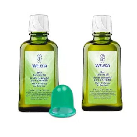 Pack Aceite Anticelulítico (2 Aceite Abedul + Regalo CeluliCup) - Weleda