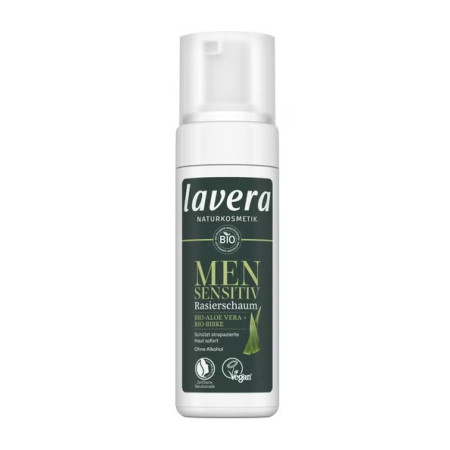 Espuma de Afeitar Bio Men Sensitiv, 150 ml - Lavera