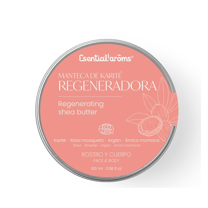 Manteca de Karité Regeneradora BIO, 100 g - Esential Aroms - nueva imagen
