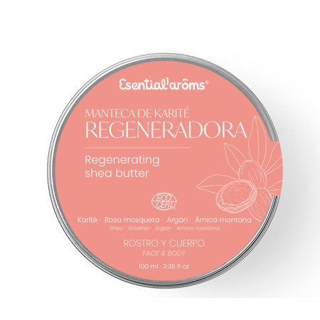 Manteca de Karité Regeneradora BIO, 100 g - Esential Aroms - nueva imagen