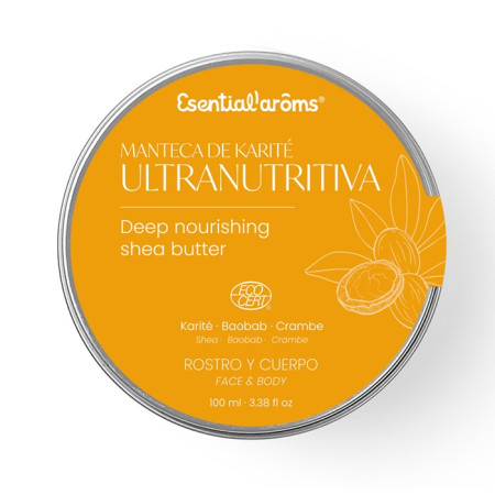 Manteca de Karité Ultra Nutritiva BIO, 100 g -Esential Aroms - nueva imagen