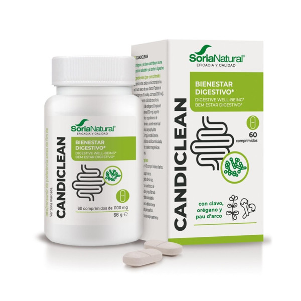 Candiclean, 60 comprimidos - Soria Natural