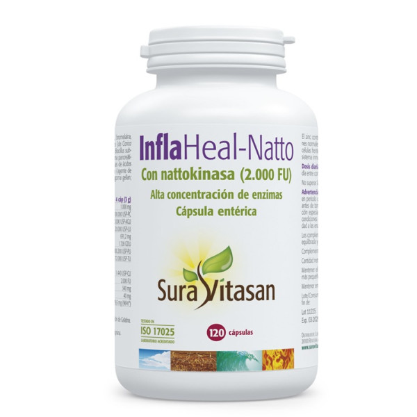 InflaHeal-Natto, 120 cápsulas - Sura Vitasan