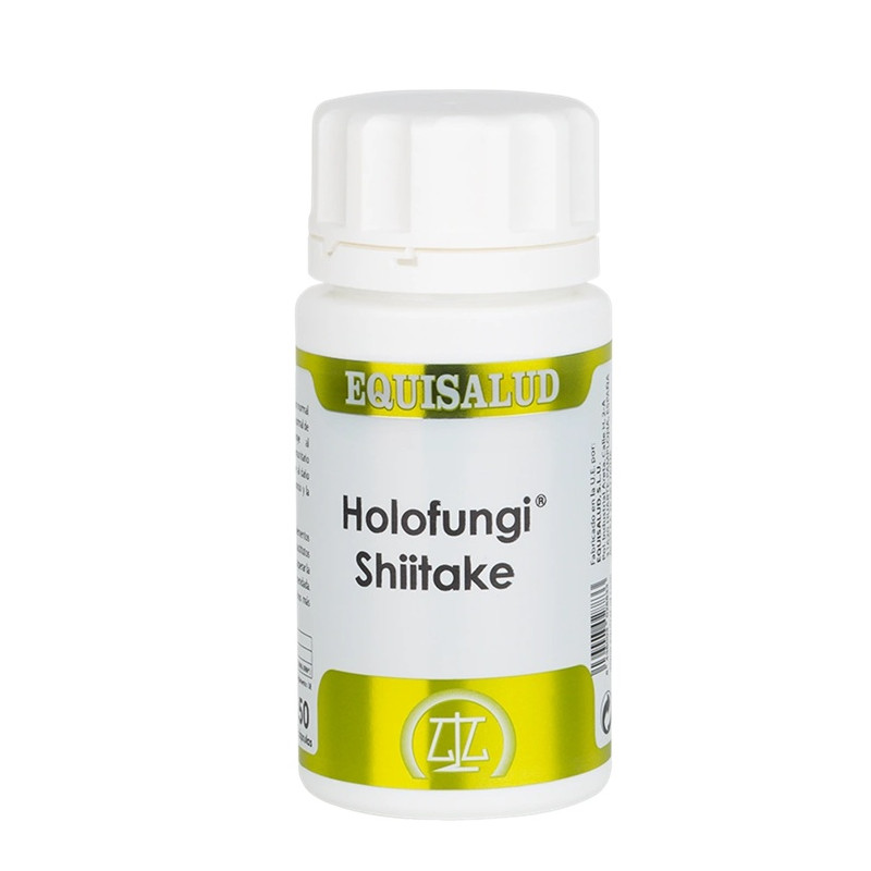 Holofungi Shiitake + Vit C, 50 cápsulas - Equisalud