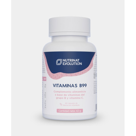 Vitaminas B99, 60 cápsulas - Nutrinat Evolution