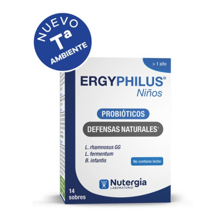Ergyphilus Niños, 14 sobres - Nutergia