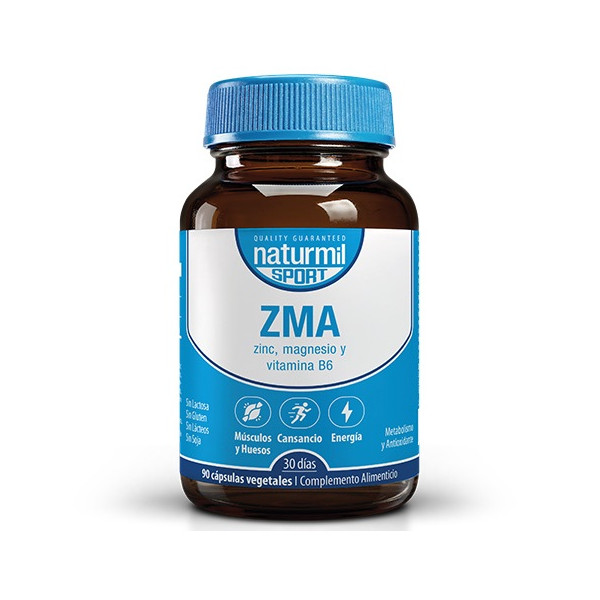 ZMA (zinc-Mg-b6), 90 cápsulas - Naturmil