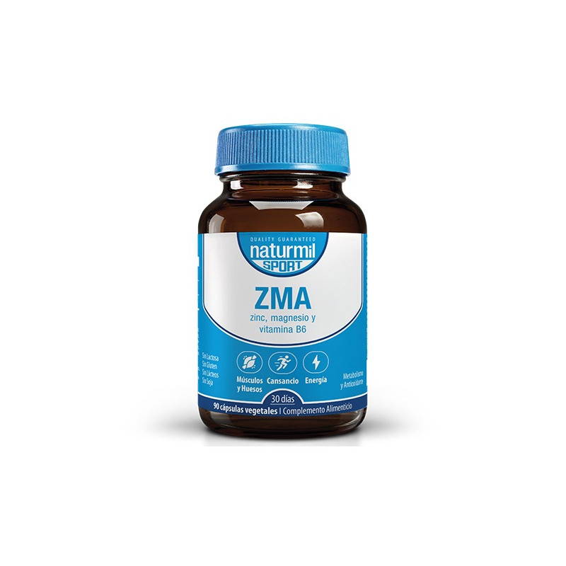 ZMA (zinc-Mg-b6), 90 cápsulas - Naturmil
