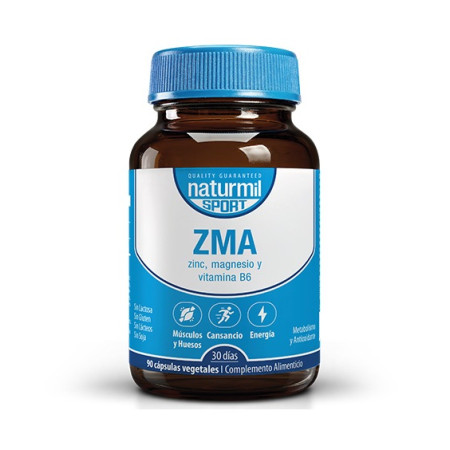 ZMA (zinc-Mg-b6), 90 cápsulas - Naturmil