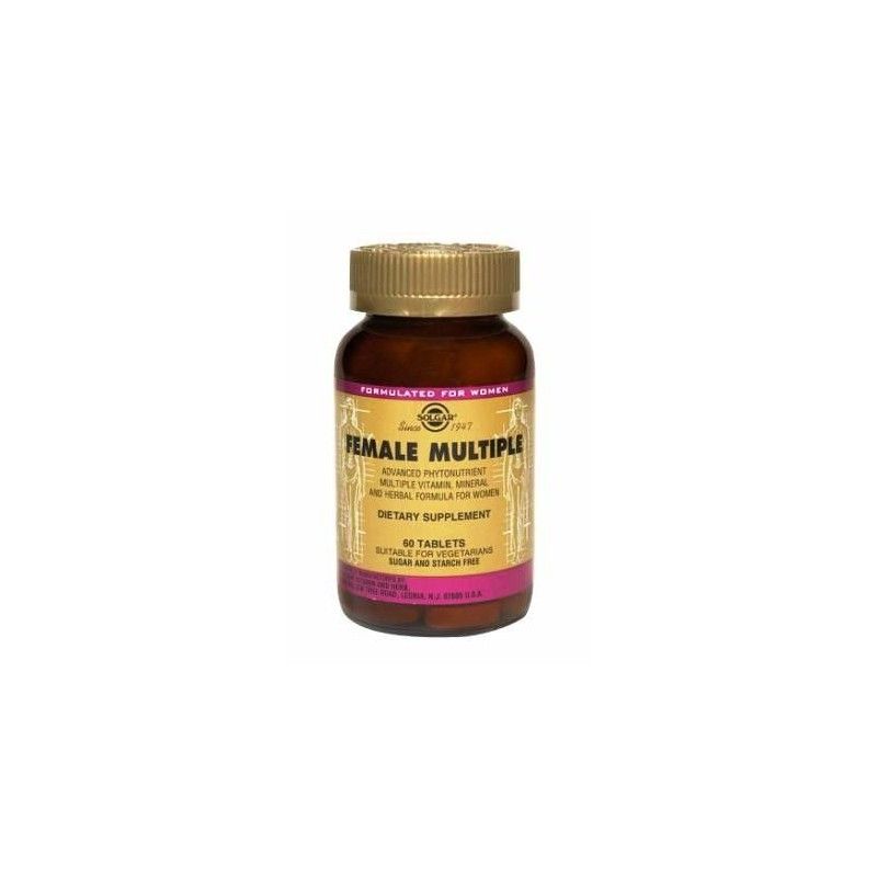 Female Múltiple, 60 comprimidos - Solgar
