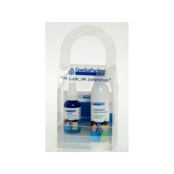 Pack Capilar Cuidado Infantil, Champú+Loción+Peine - Esential Aroms